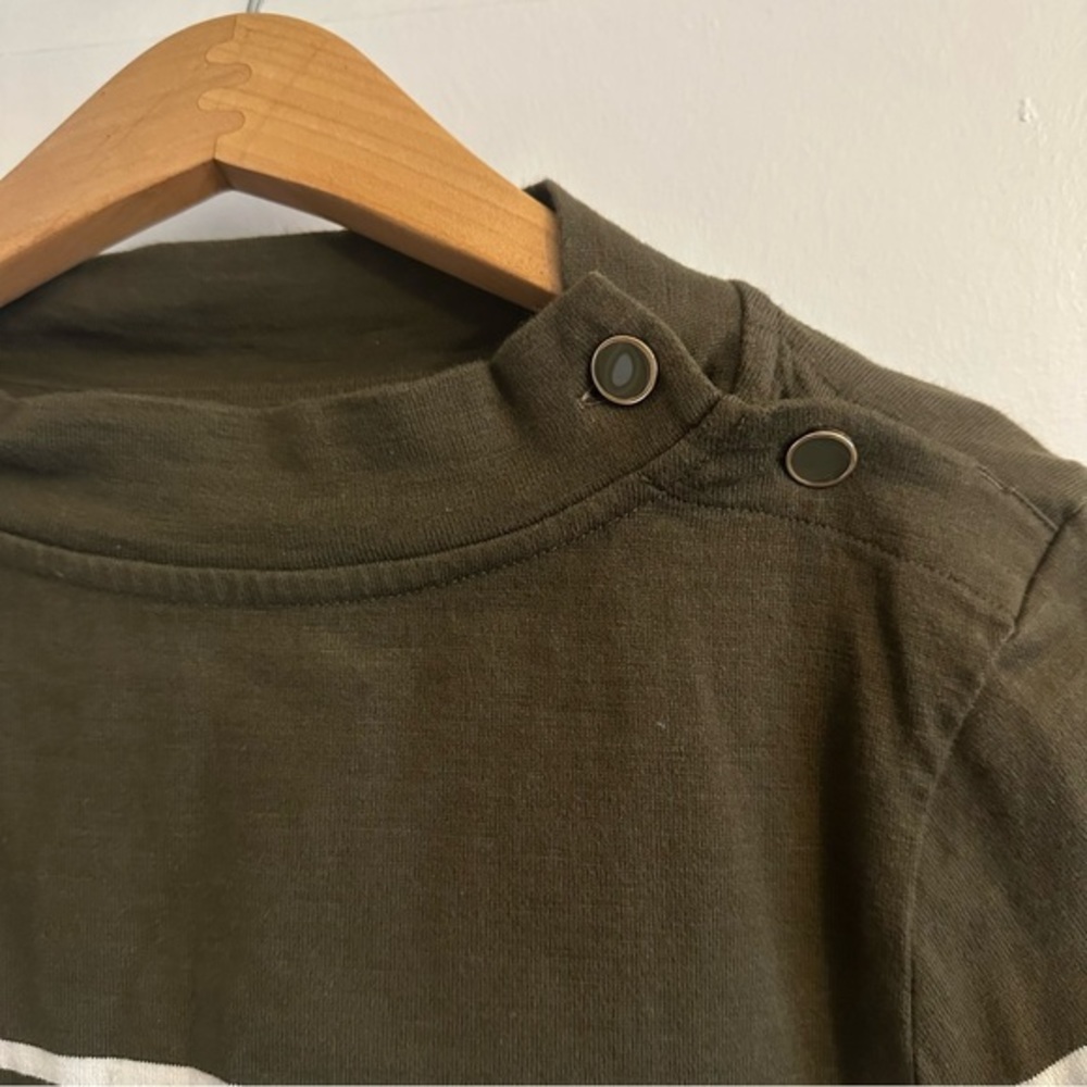 Talbots BUTTON DETAIL MOCKNECK TOP,‎ size LP - Picture 5 of 6